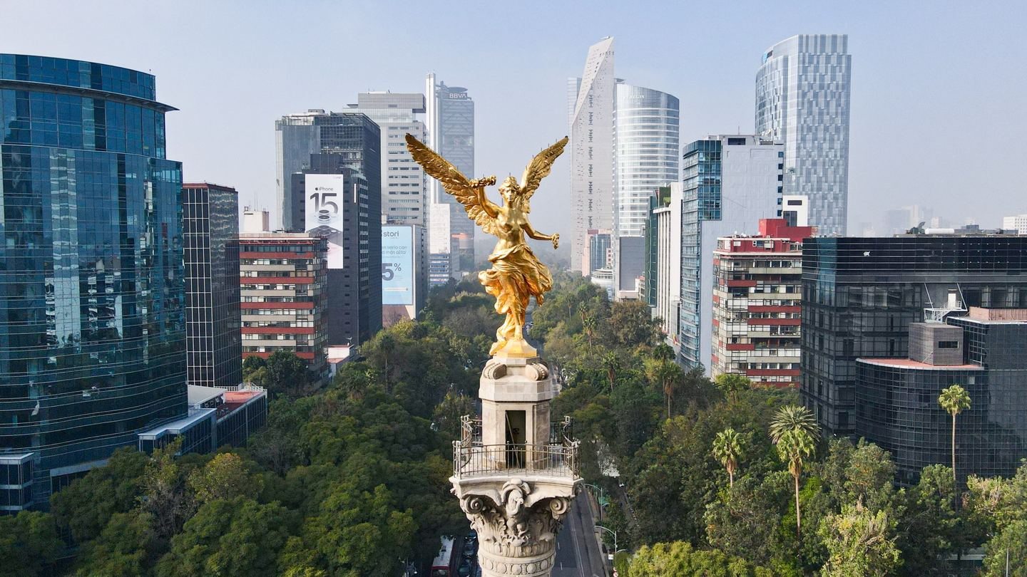 Ángel de la Independencia en Ciudad de México