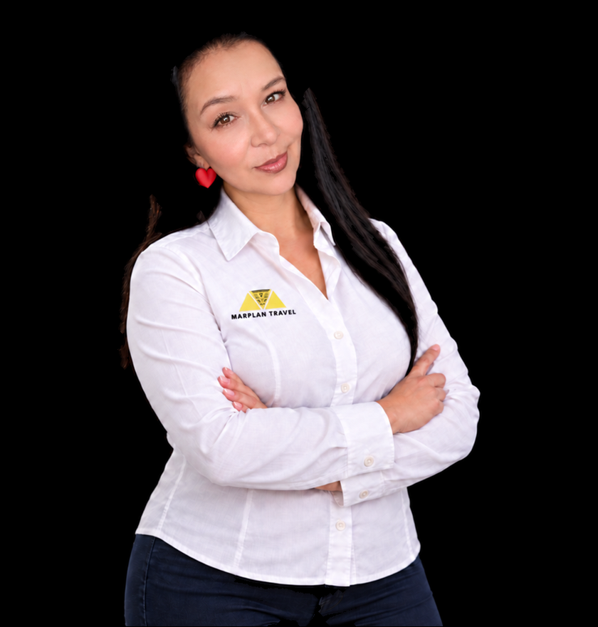 Retrato de Maritza Rojas, equipo de Marplan Travel