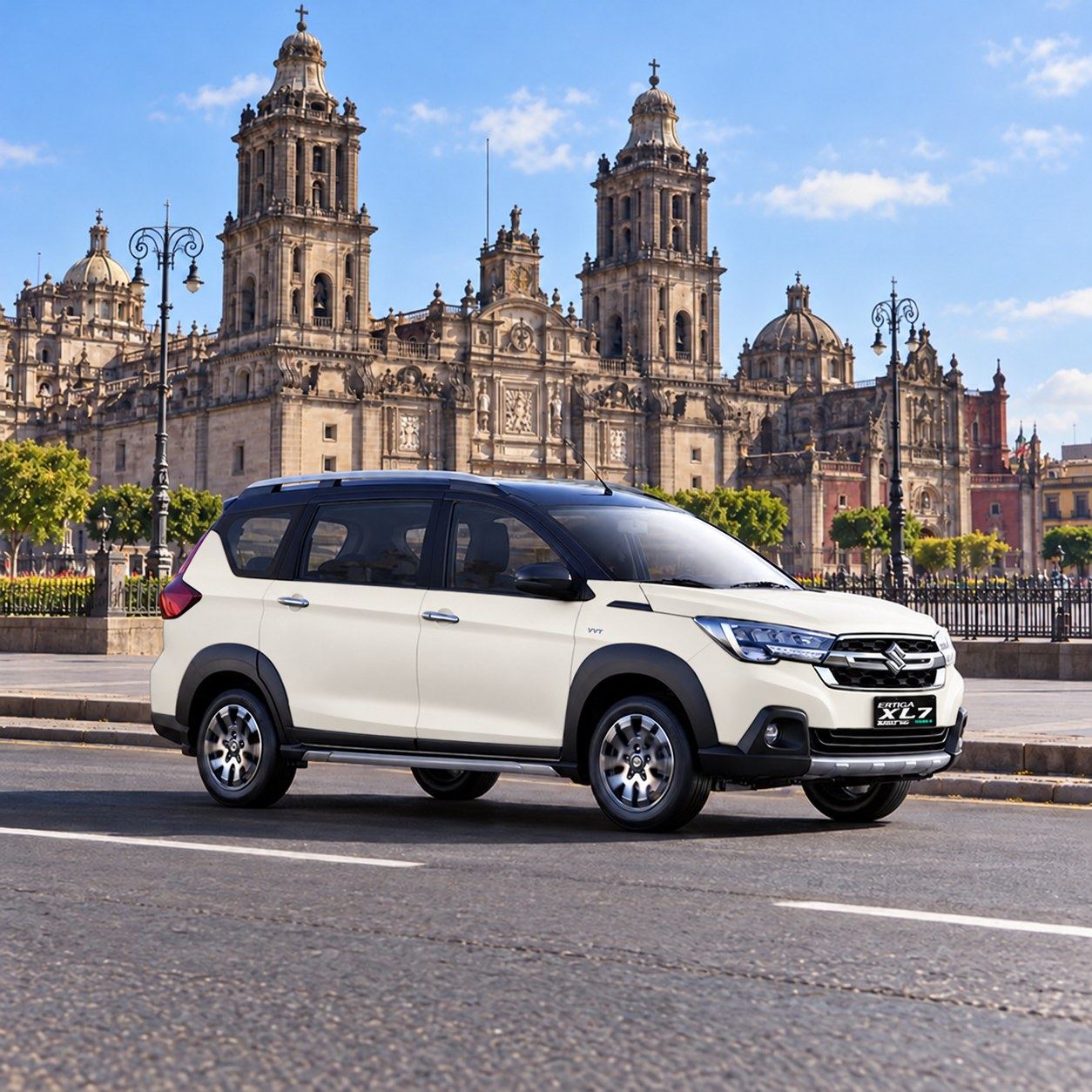 Imagen ilustrativa de una camioneta Ertiga