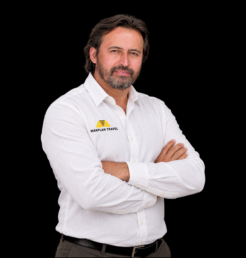 Retrato de Wilson Ricardo, equipo de Marplan Travel